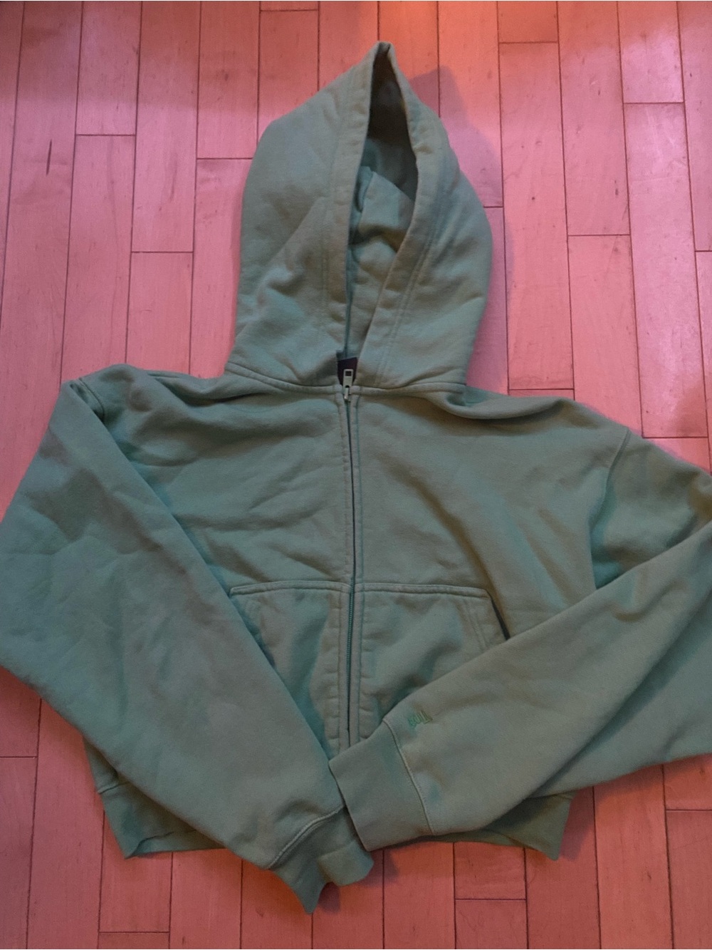 TNA  Full-Zip Hoodie Jacket - Sage Green